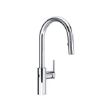Riobel Lateral LT211 Pull-Down Touchless Kitchen Faucet With C-Spout