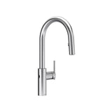 Riobel Lateral LT211 Pull-Down Touchless Kitchen Faucet With C-Spout