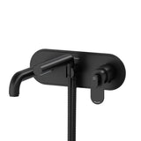 Riobel Arca TAA21 Wall Mount Type T/P - Thermo/Pressure Balance Coaxial Tub Filler Trim With Handshower (Without Rough-in)