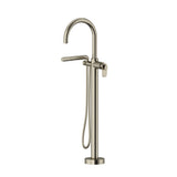 Riobel Arca TAA39 2-Way Type T - Thermostatic Coaxial Floor-Mount Tub Filler With Handshower Trim (Without Rough-in)