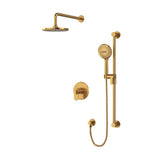 Riobel Arca 2-Way Shower System Trim with Hand Shower and Shower Head TKIT323AA-CW