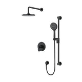 Riobel Arca 2-Way Shower System Trim with Hand Shower and Shower Head TKIT323AA-CW