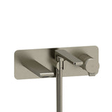 Riobel Fresk TFR21 Wall Mount Type T/P - Thermo/Pressure Balance Coaxial Tub Filler Trim With Handshower (Without Rough-in)