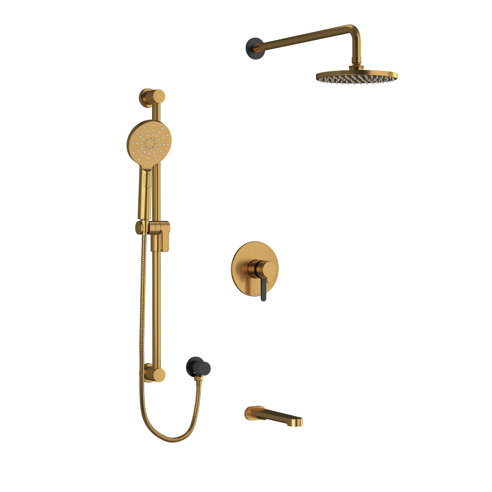 Riobel Nibi TKIT1345NB Shower Kit 1345 Trim (Without Rough-in)