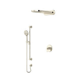 Riobel Arca 3-Way Shower System with Hand Shower Rail and Rain and Cascade Shower Head KIT2745AA