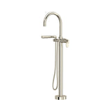 Riobel Arca TAA39 2-Way Type T - Thermostatic Coaxial Floor-Mount Tub Filler With Handshower Trim (Without Rough-in)