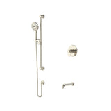 Riobel Arca 2-Way Shower System Trim with Spout and Hand Shower Rail  TKIT1244AA