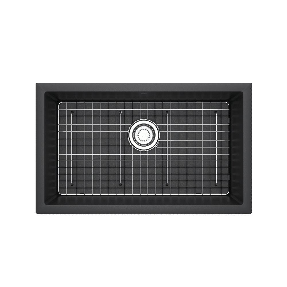 Riobel Fonsa FAUM3018 30" Quartz Single Bowl Undermount Kitchen Sink