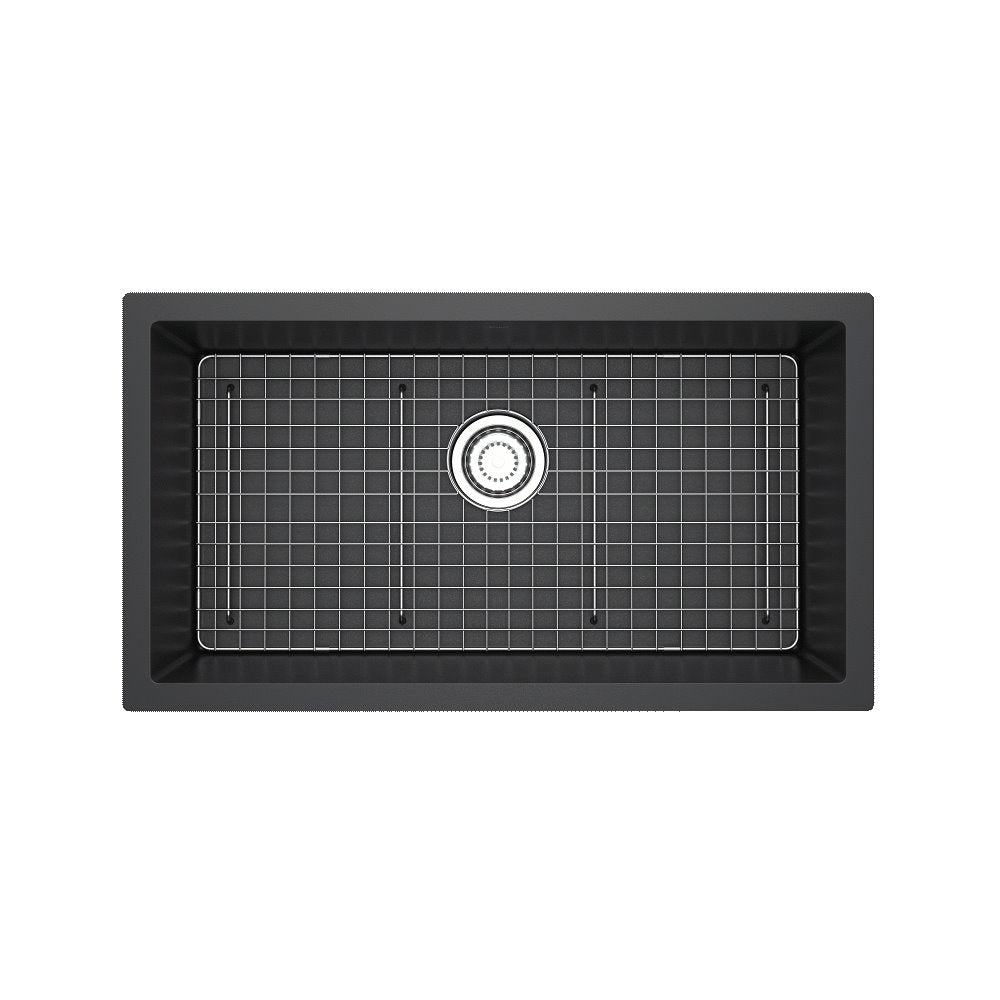 Riobel Fonsa FAUM3318 33" Quartz Single Bowl Undermount Kitchen Sink
