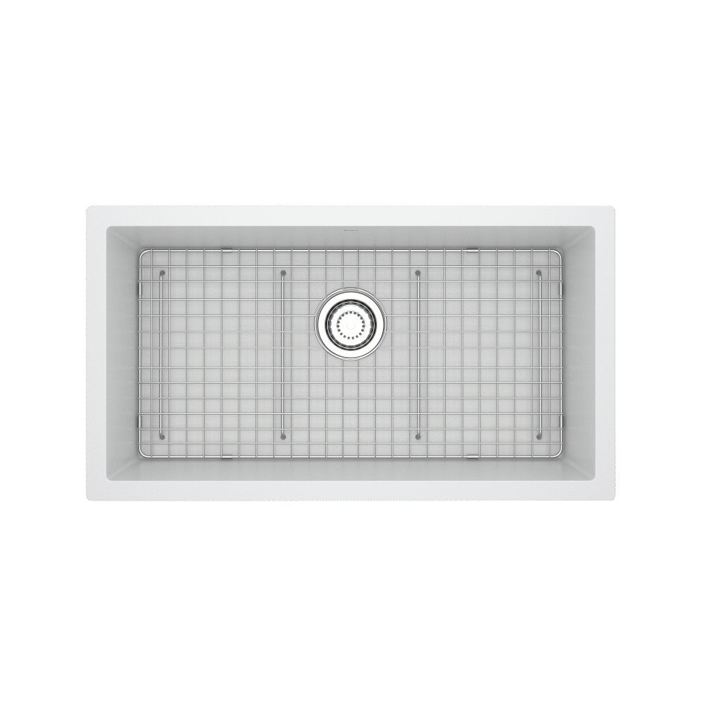 Riobel Fonsa FAUM3318 33" Quartz Single Bowl Undermount Kitchen Sink