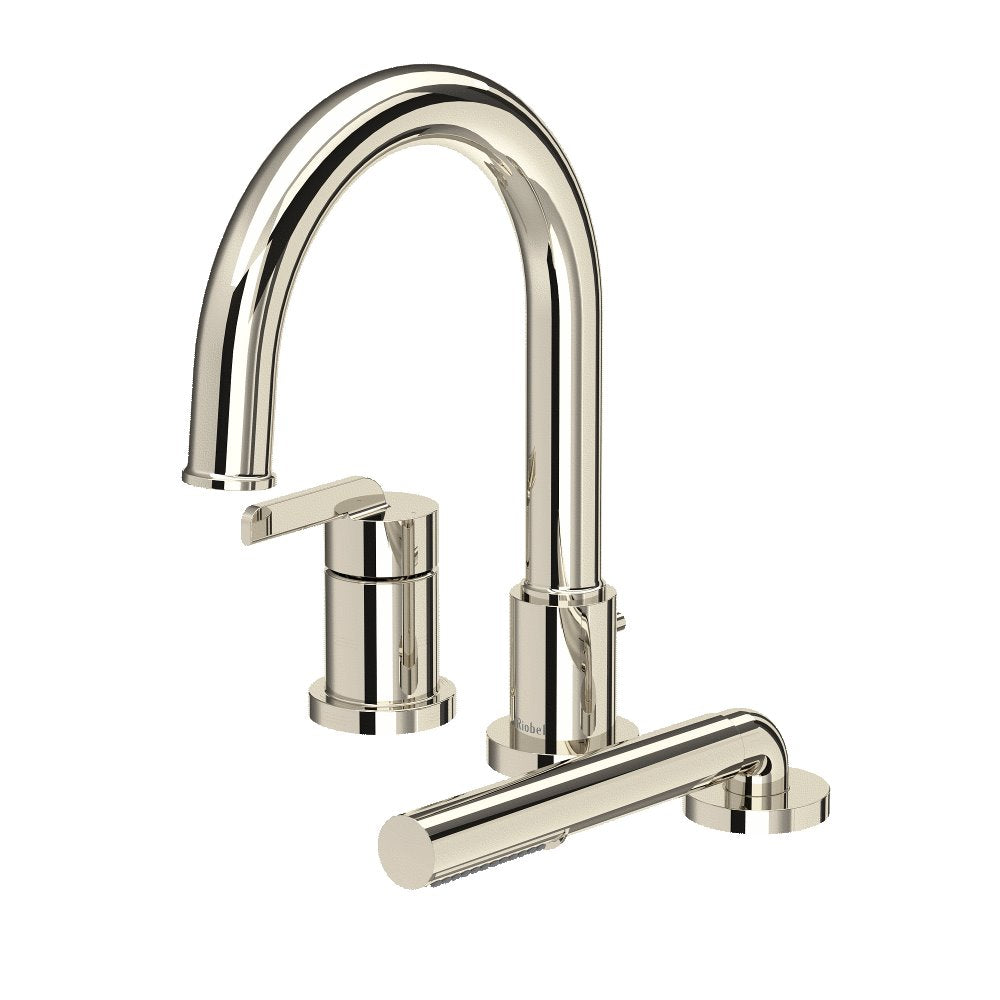 Riobel Authentica TAU10 3-Hole Deck Mount Tub Filler Trim