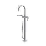 Riobel Authentica TAU39 Thermostatic Single  Hole Floor Mount Tub Filler Trim