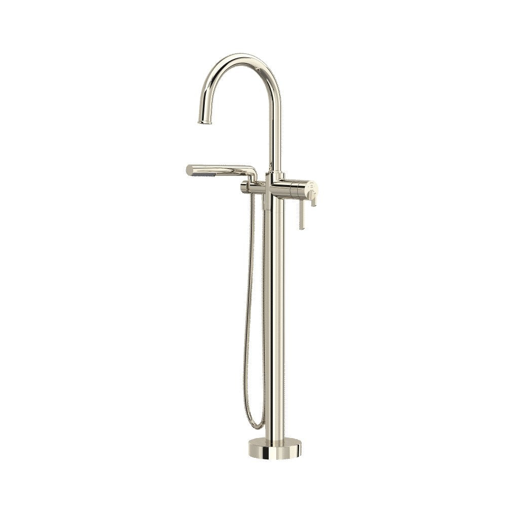 Riobel Authentica TAU39 Thermostatic Single  Hole Floor Mount Tub Filler Trim