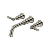Riobel Momenti TMMSQ05 Wall Mount Tub Filler Trim