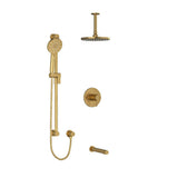 Riobel Riu 3-Way Shower System Trim with Hand Shower Rail, Shower Head and Spout TKIT1345RUTMKN