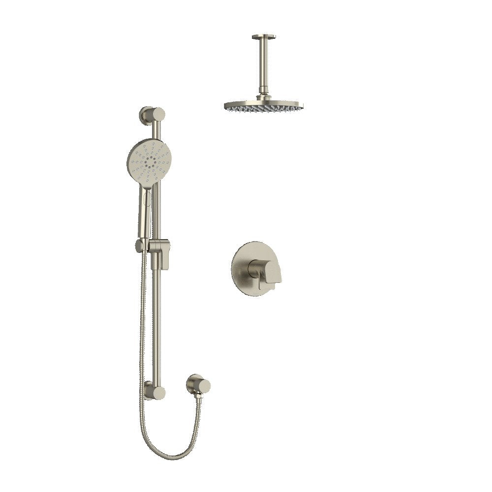 Riobel Ode 2-Way Shower System Trim with Hand Shower and Shower Head TKIT323OD