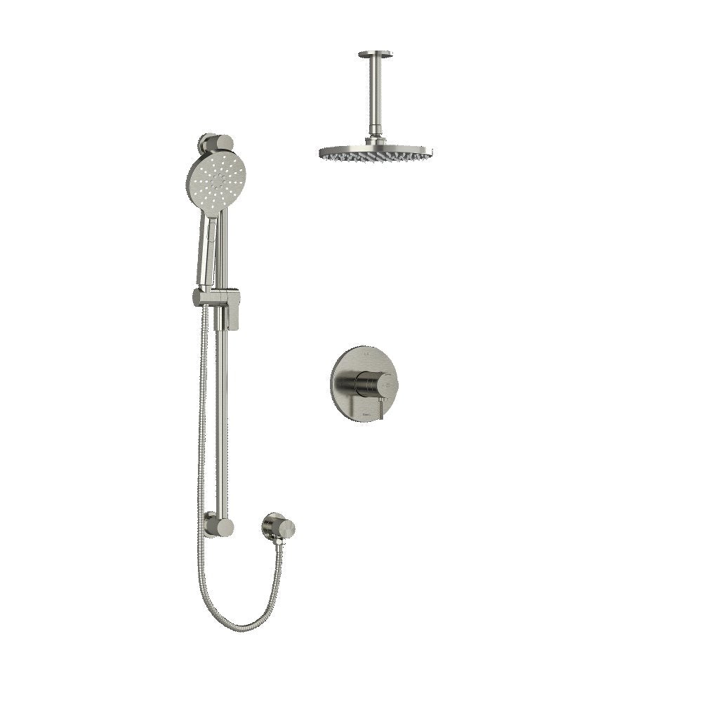 Riobel Riu 2-Way Shower System Trim with Hand Shower and Shower Head TKIT323RUTMKN
