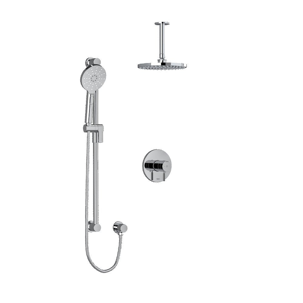Riobel Riu 2-Way Shower System Trim with Hand Shower and Shower Head TKIT323RUTMKN