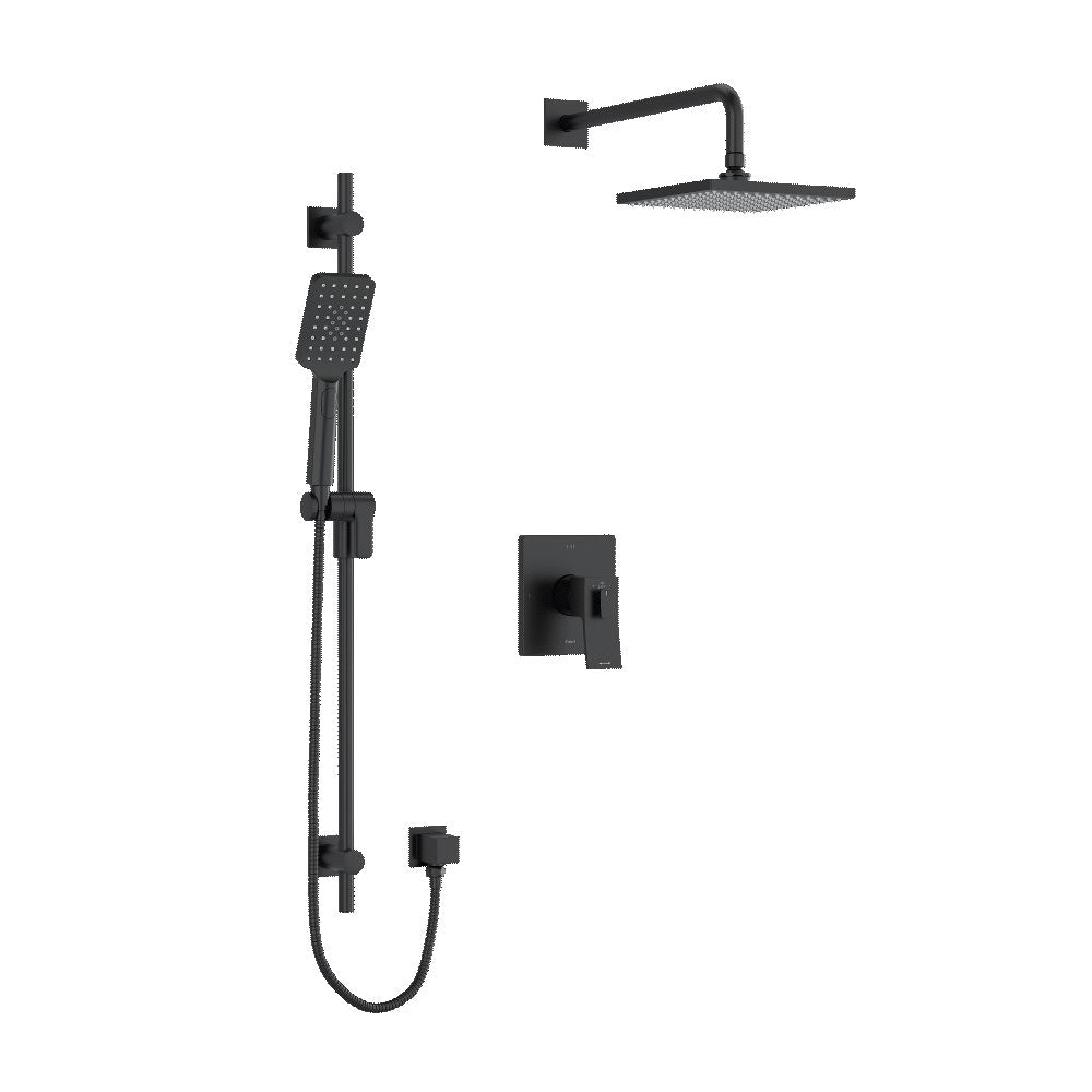 Riobel Zendo 2-Way Shower System Trim with Hand Shower and Shower Head TKIT323ZOTQ