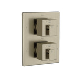 Riobel Zendo TZOTQ46 4-way Type TP thermostaticpressure balance coaxial valve trim (Without Rough-in)