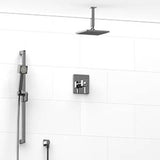 Riobel KIT323MZ Type TP thermostaticpressure balance 0.5 coaxial 2-way system with hand shower and shower head