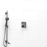 Riobel Zendo KIT6123ZOTQ 0.5 2-way Type TP thermostaticpressure balance coaxial system and hand shower rail with built-in elbow