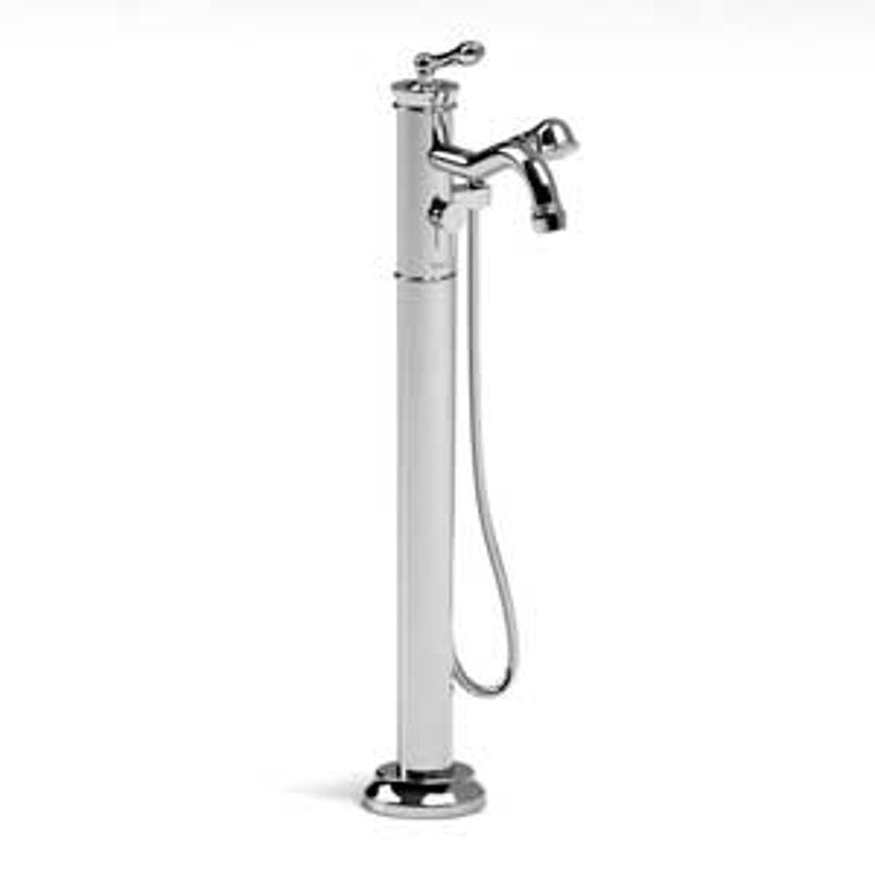 Riobel AT33 Floor-mount tub filler with hand shower
