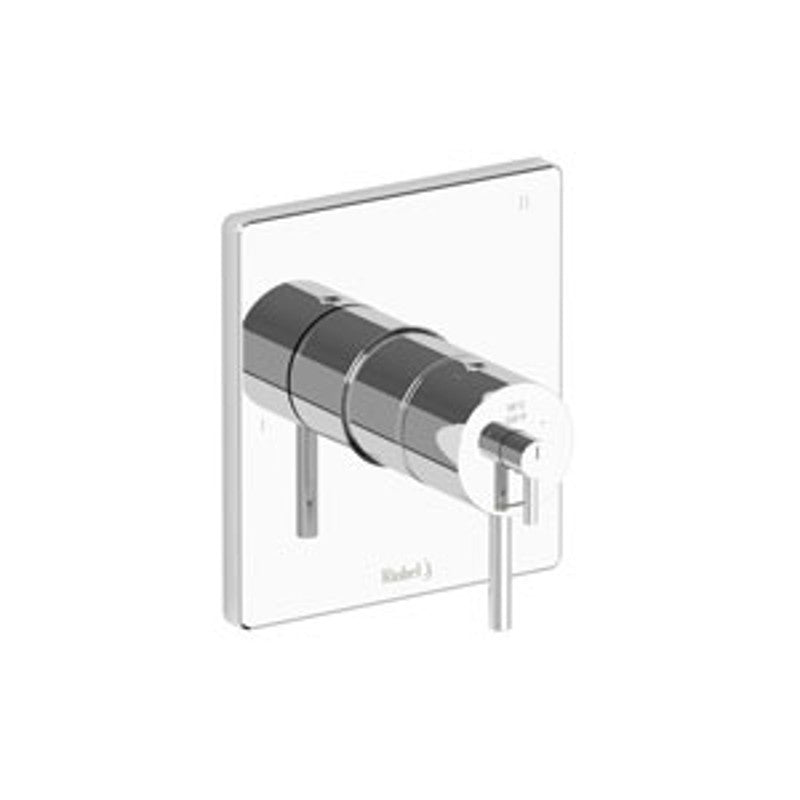 Riobel TCSTQ45 3-way Type TP thermostaticpressure balance coaxial valve trim (Without Rough-in)