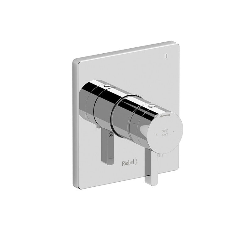 Riobel Paradox TPXTQ47 3-way no share Type T/P coaxial valve trim (Without Rough-in)