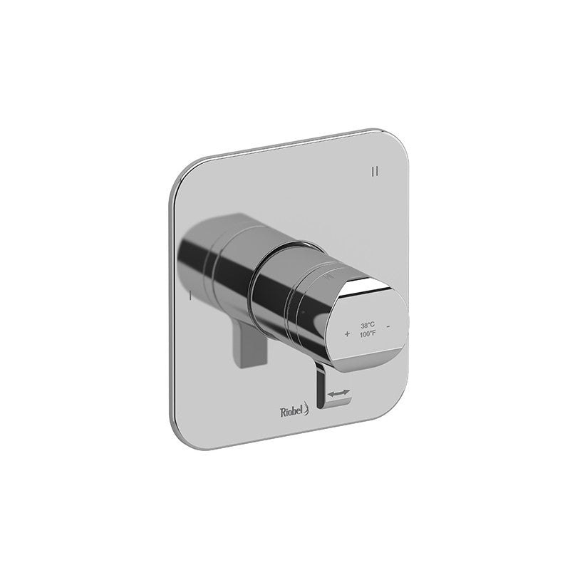 Riobel Salome TSA47 3-way no share Type T/P coaxial valve trim (Without Rough-in)