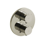Riobel Edge TEDTM46 4-way Type TP thermostaticpressure balance coaxial valve trim (Without Rough-in)