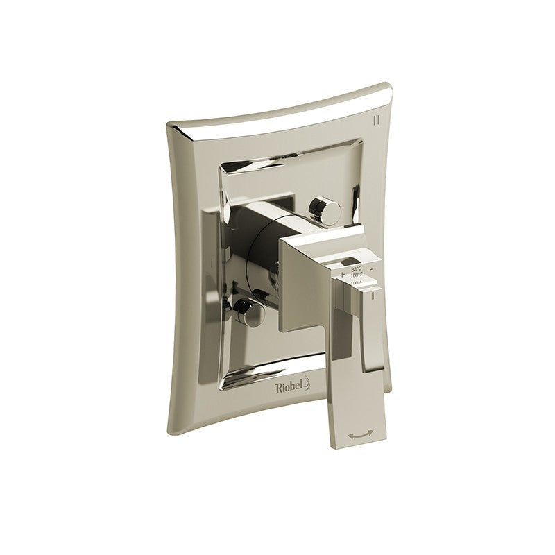 Riobel Eiffel TEF47 3-way no share Type T/P coaxial valve trim (Without Rough-in)