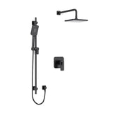 Riobel Equinox TKIT323EQN Type TP thermostaticpressure balance 0.5 coaxial 2-way system with hand shower and shower head