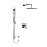 Riobel Zendo 2-Way Shower System Trim with Hand Shower and Shower Head TKIT323ZOTQ