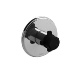 Riobel Momenti TMMRD47X 3-way no share Type T/P coaxial valve trim (Without Rough-in)