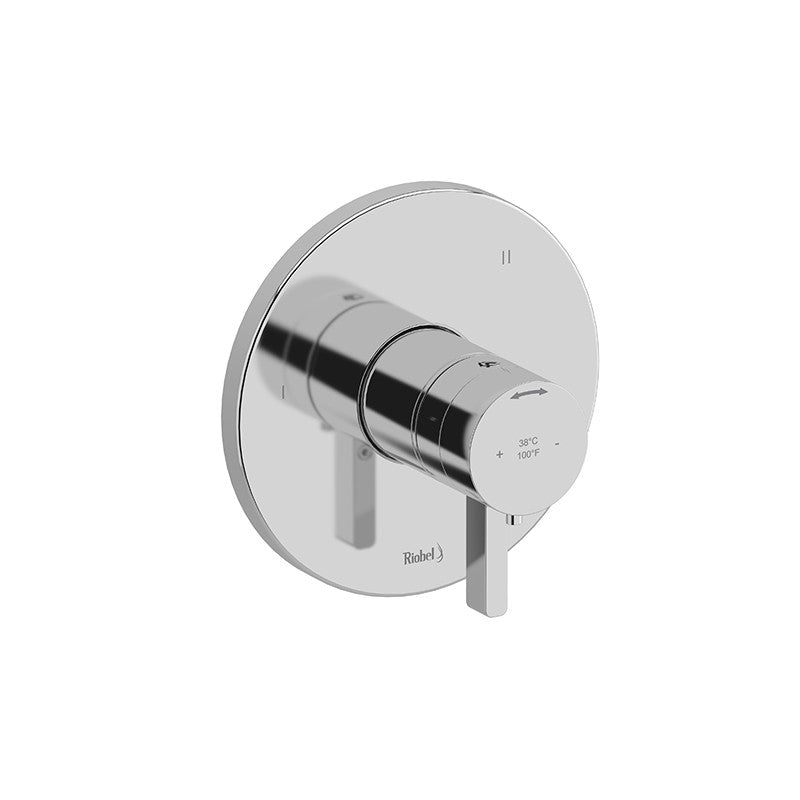 Riobel Paradox TPXTM47 3-way no share Type T/P coaxial valve trim (Without Rough-in)