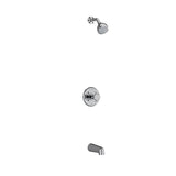 Riobel Georgian KIT4744GN Type T/P 1/2 inch coaxial 2-way no share with shower head and tub spout
