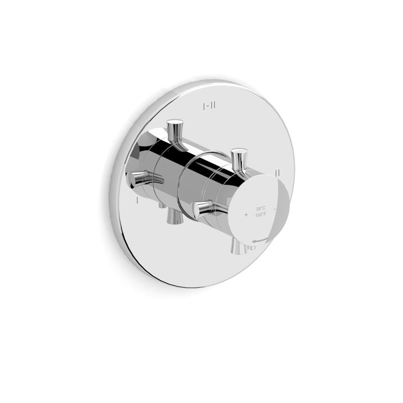 Riobel Edge TEDTM23 2-way Type TP thermostaticpressure balance coaxial valve trim (Without Rough-in)