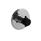 Riobel Momenti TMMRD44 2-way no share Type T/P coaxial valve trim (Without Rough-in)