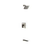 Riobel Fresk Shower System with Shower Head and Tub Spout KIT4744FR