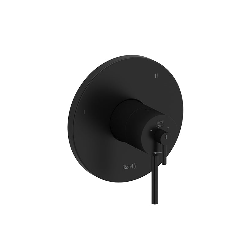 Riobel GS TGS95 3-way Type T/P (thermostatic/pressure balance) coaxial valve trim  (Without Rough-in)