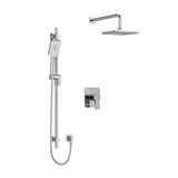 Riobel Fresk 2-Way Shower System Trim with Hand Shower and Shower Head TKIT323FR