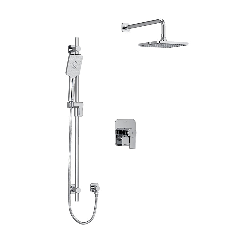 Riobel Fresk 2-Way Shower System Trim with Hand Shower and Shower Head TKIT323FR