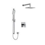 Riobel Kubik 2-Way Shower System Trim with Hand Shower and Shower Head TKIT323US