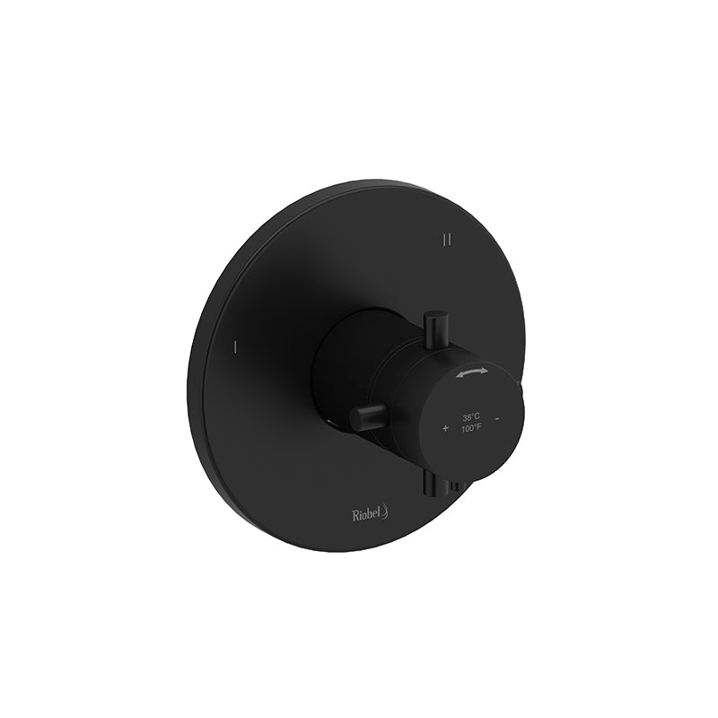 Riobel Riu TRUTM47 3-way no share Type T/P coaxial valve trim (Without Rough-in)