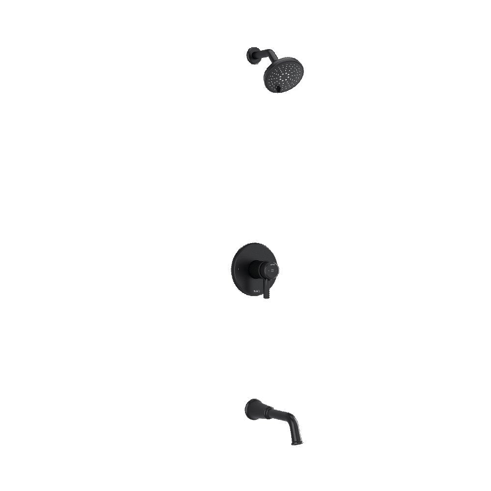 Riobel Momenti KIT4744MMRDJ Type T/P 1/2 inch coaxial 2-way no share with shower head and tub spout