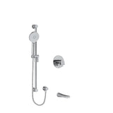 Riobel Ode 2-Way Shower System Trim with Spout and Hand Shower Rail  TKIT1244OD