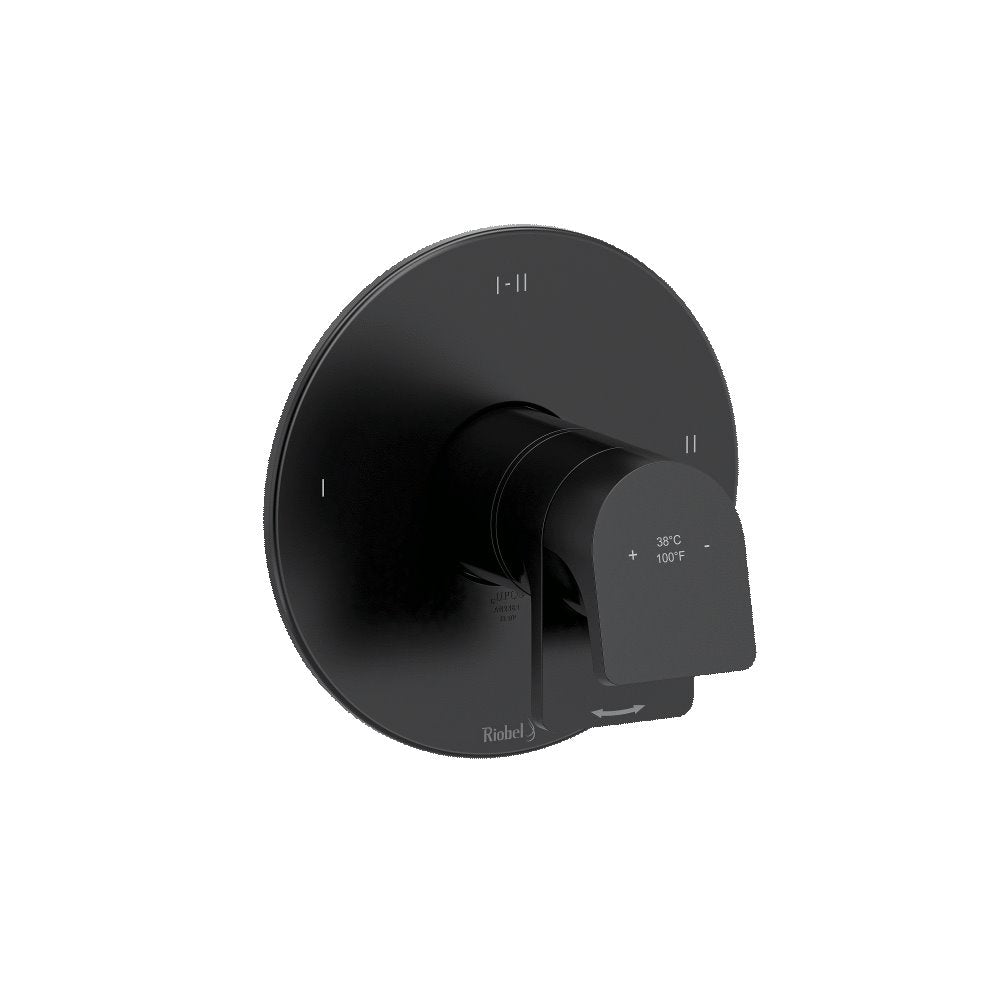 Riobel Ode TOD23 2-way Type T/P (thermostatic/pressure balance) coaxial valve trim (Without Rough-in)