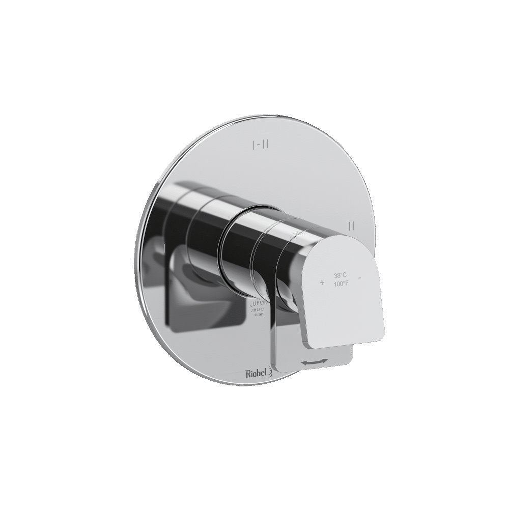 Riobel Ode TOD23 2-way Type T/P (thermostatic/pressure balance) coaxial valve trim (Without Rough-in)