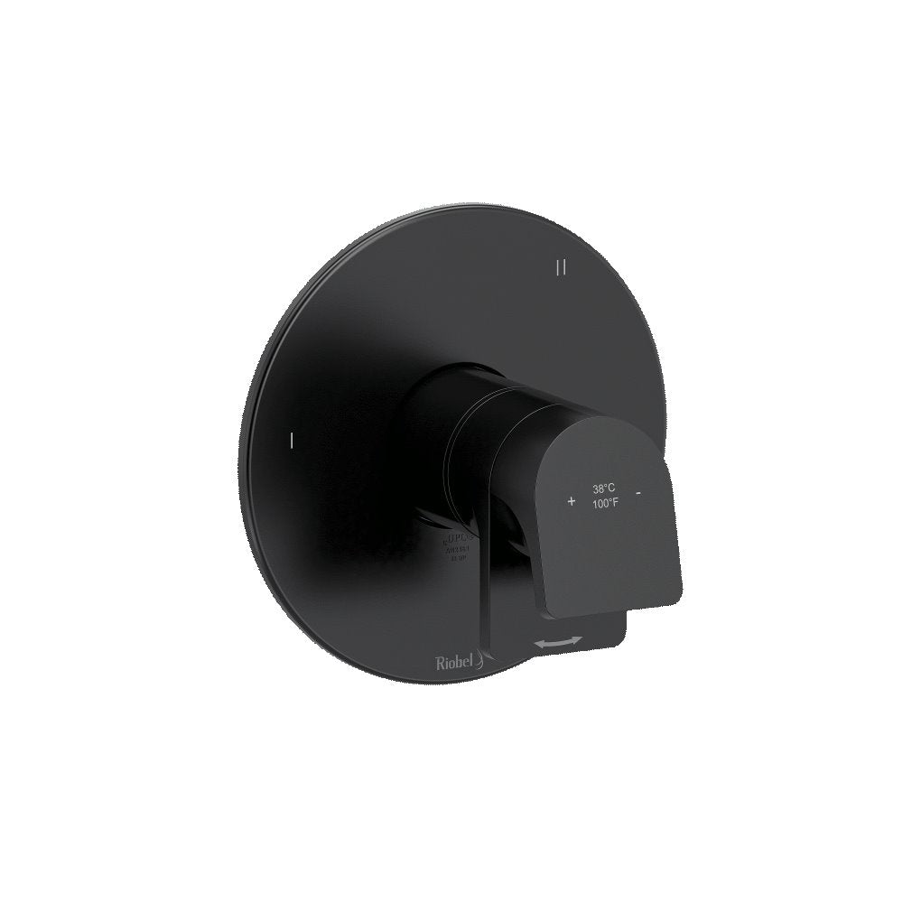 Riobel Ode TOD47 3-way no share Type T/P (thermostatic/pressure balance) coaxial valve trim (Without Rough-in)